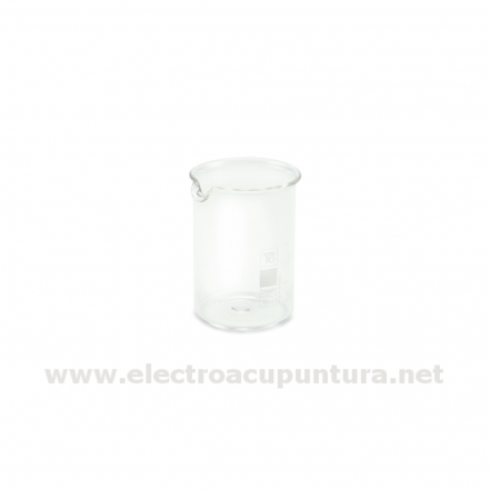 Vaso de cristal para testaje