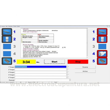 Retec 2000 C-Profesional - Aparato de biorresonancia