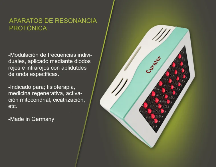 aparatos de resonancia protonica